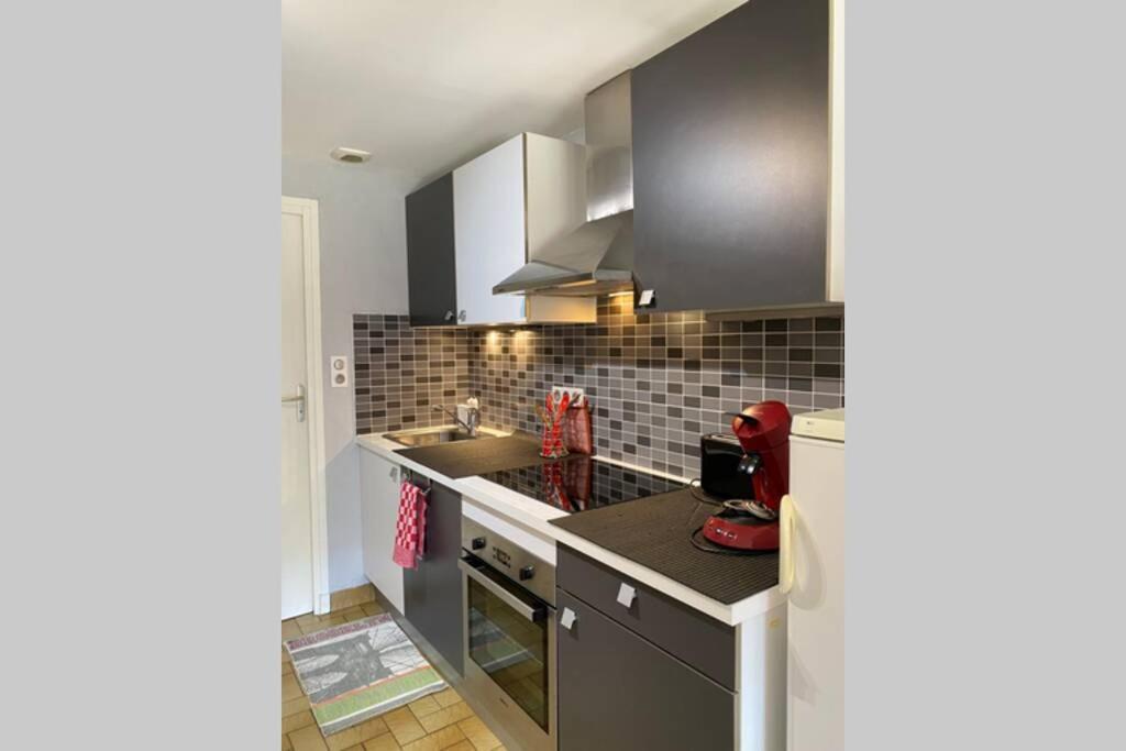 T2 Ensoleille. Terrasse Et Vaste Jardin Commun Apartment Каутерец Екстериор снимка